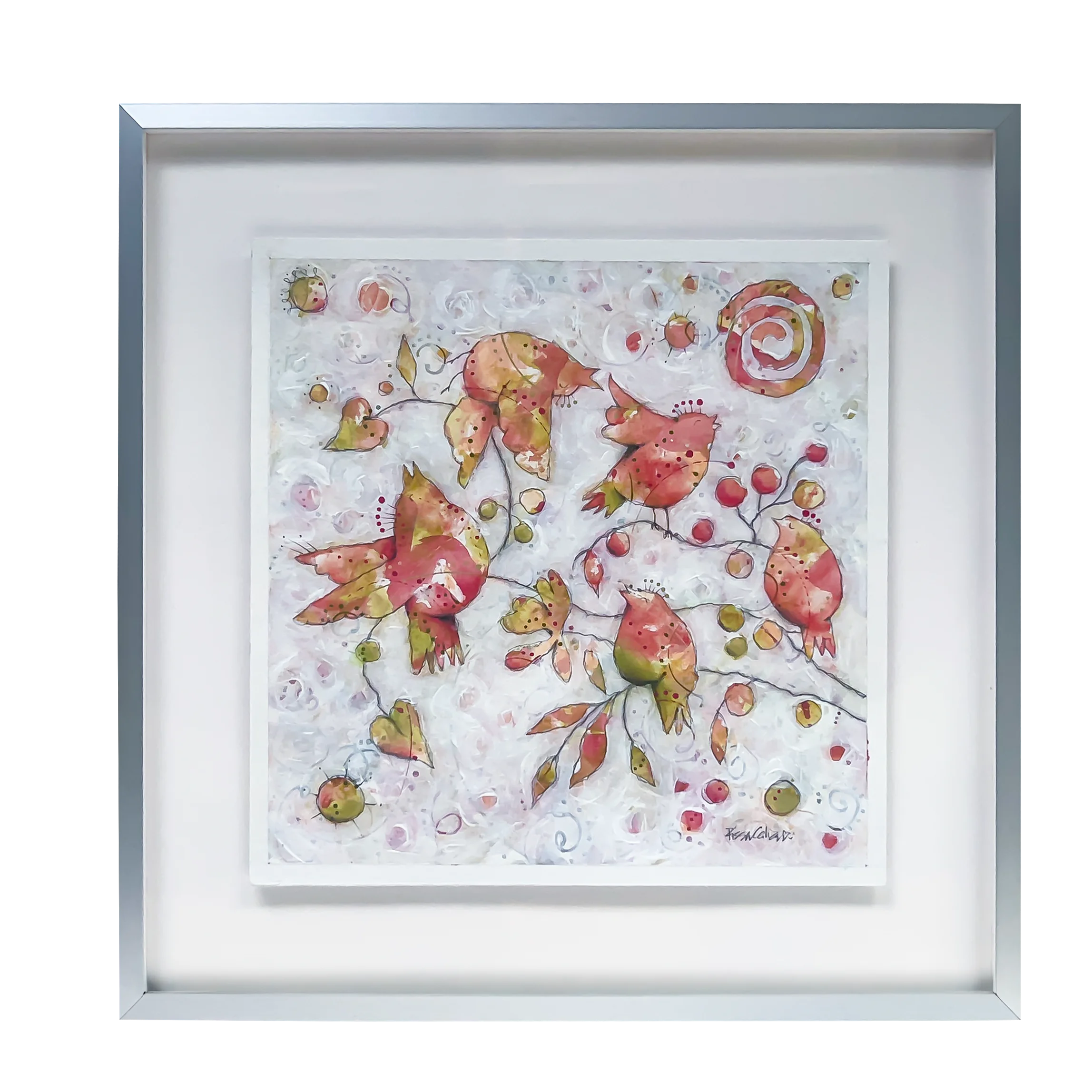 An artwork considered across studio, gallery presentation and home installation
