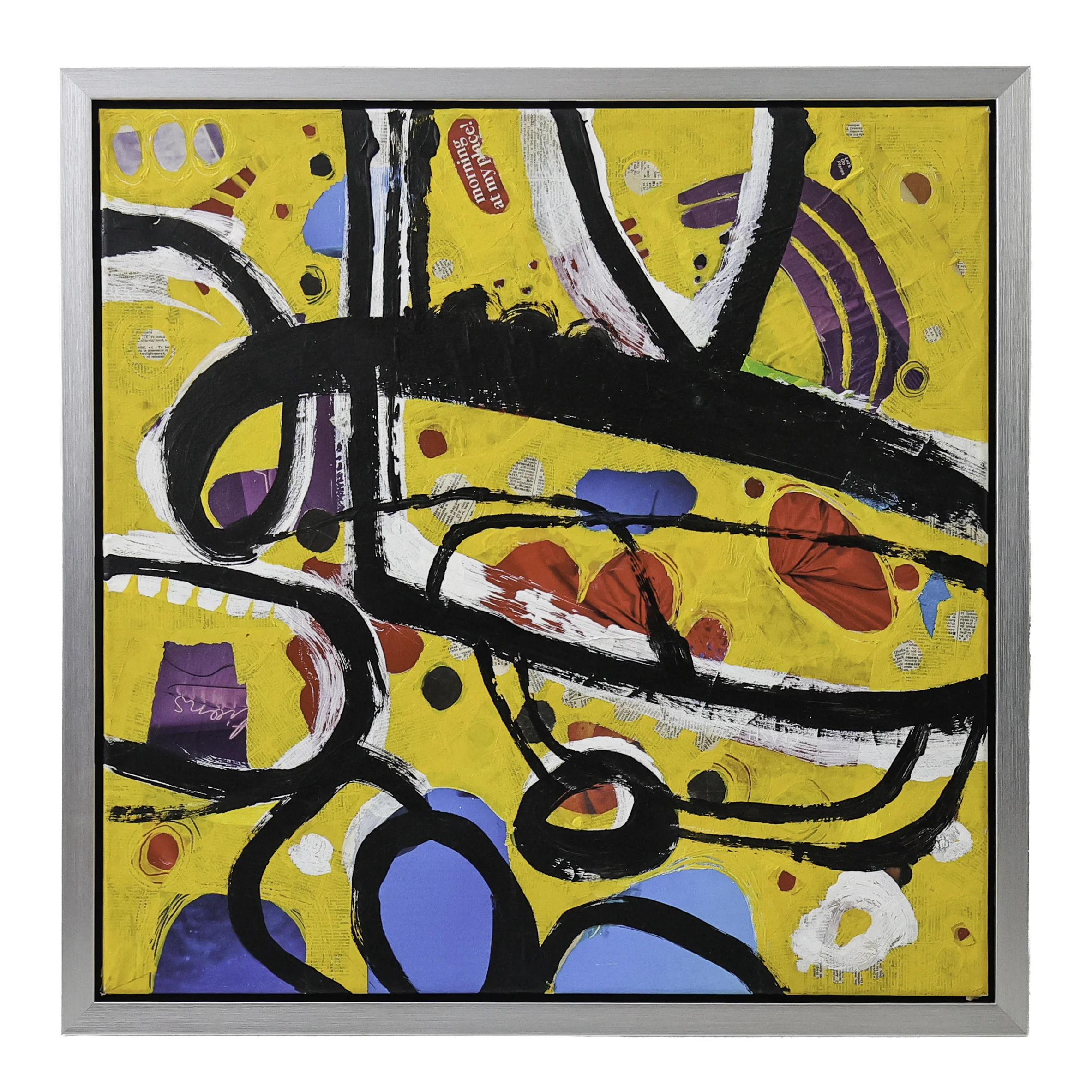 An artwork shown in a residential context suitable for a documented specification case study